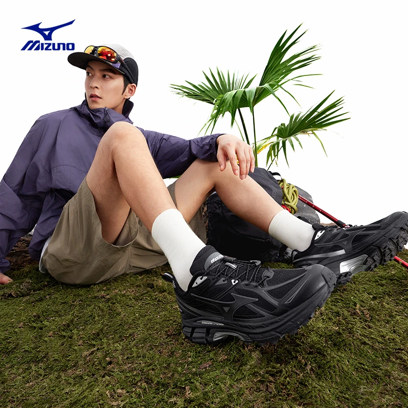 Mizuno/美津浓01色复古户外防滑越野山系防泼水跑鞋HALO MIX TL