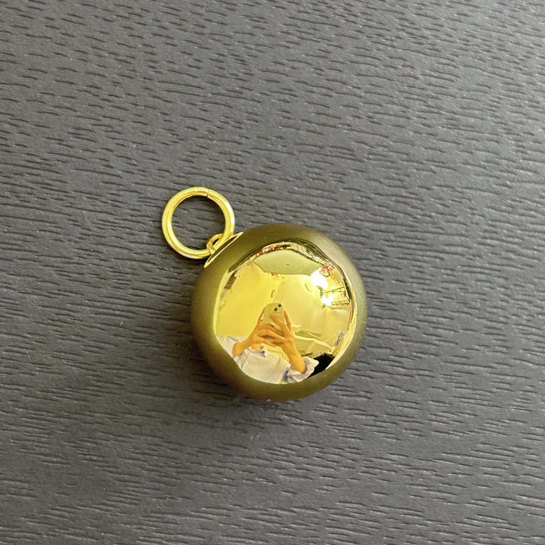 吊坠925银 【店长专享】925银卡18MM球球吊坠（单吊坠/不配链）YDZ789