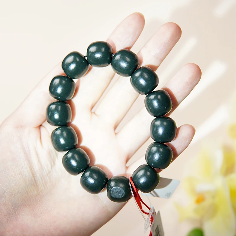 和田玉16mm老型珠#34@@SX16D0101