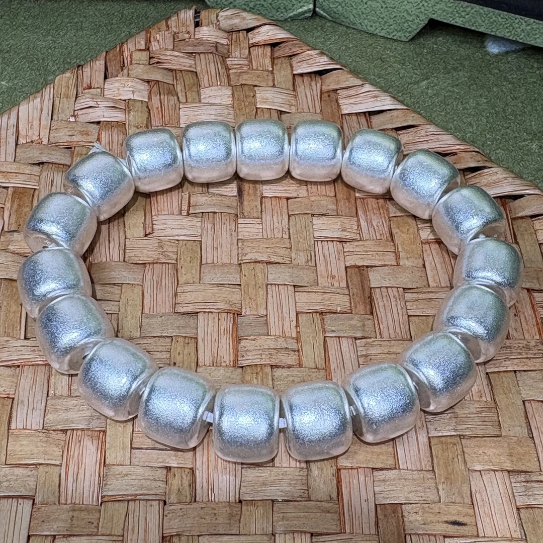 足银手链 稳如泰山珠手链