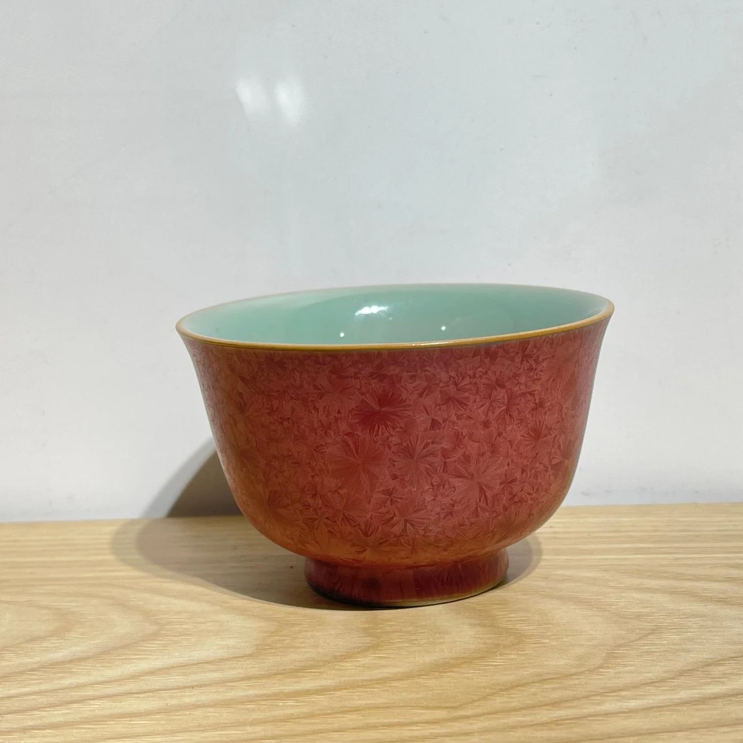 吾游茶器结晶釉主人杯茶盏陶瓷茶杯