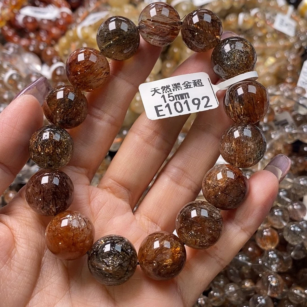 未镶嵌水晶手链水