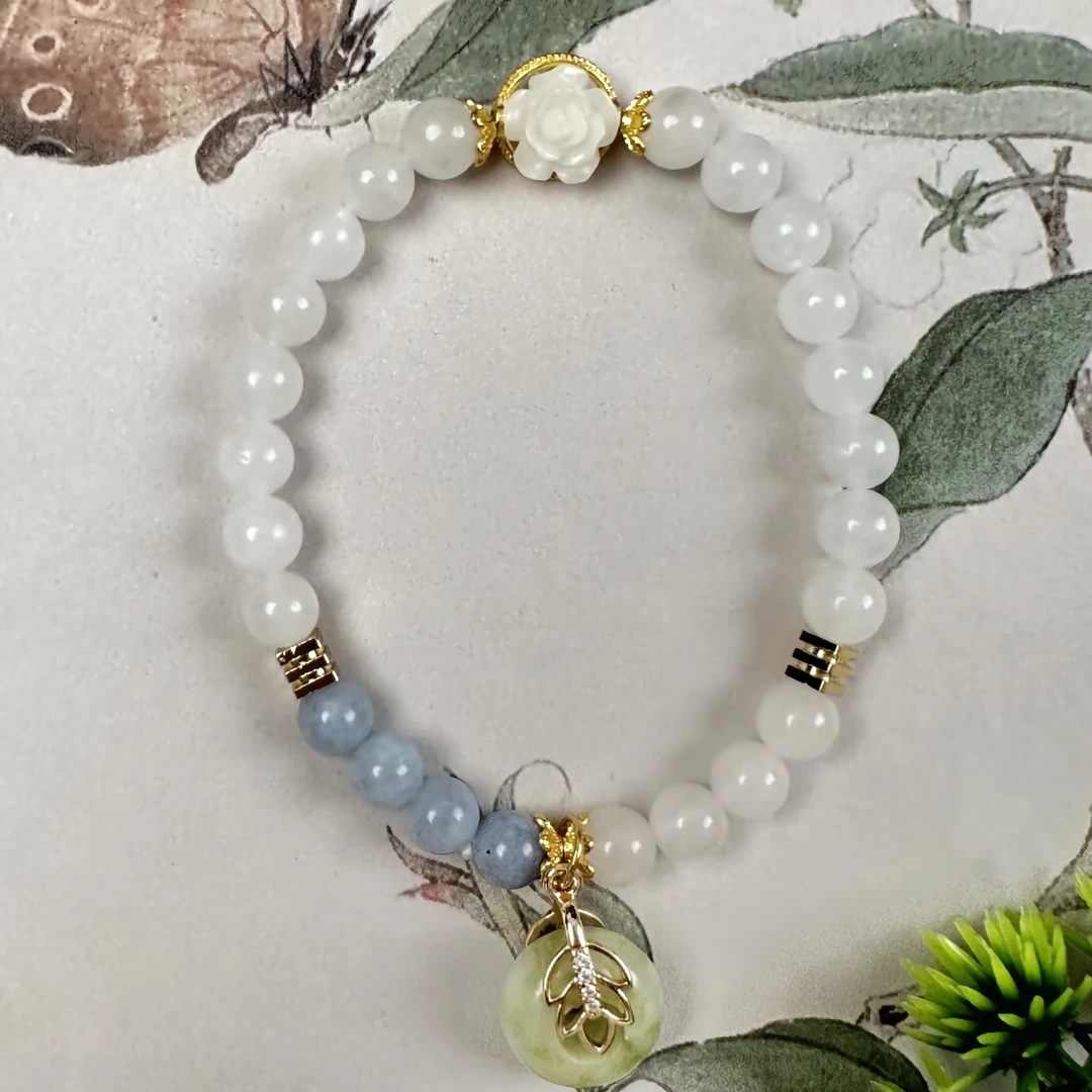 S97月光石手链时尚气质可爱百搭精致