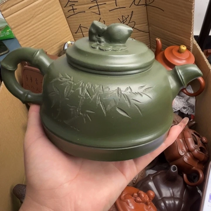 茶壶段泥紫砂壶的造型