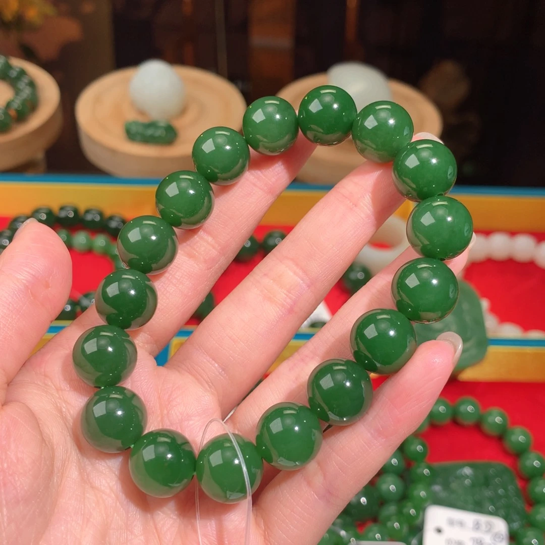 和田玉（碧玉）手串未镶嵌