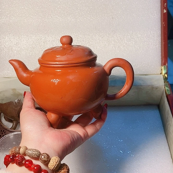 紫砂茶杯宜兴紫砂全手工制作