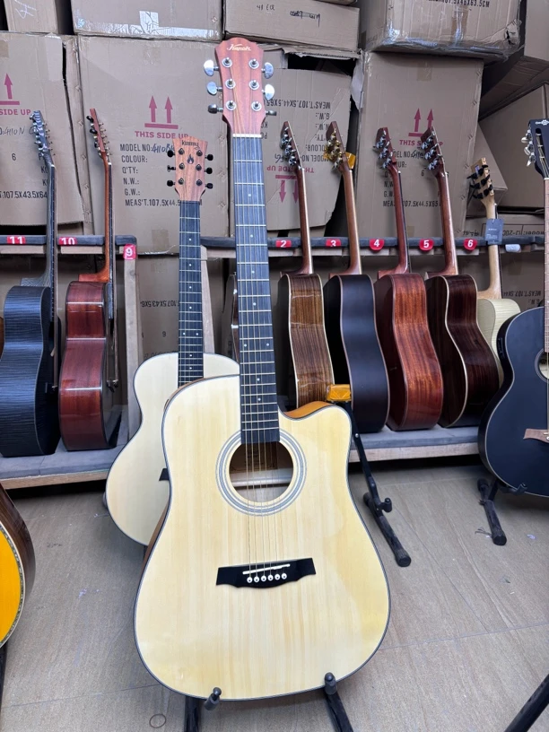 41寸单板吉他民谣木吉他特价活动