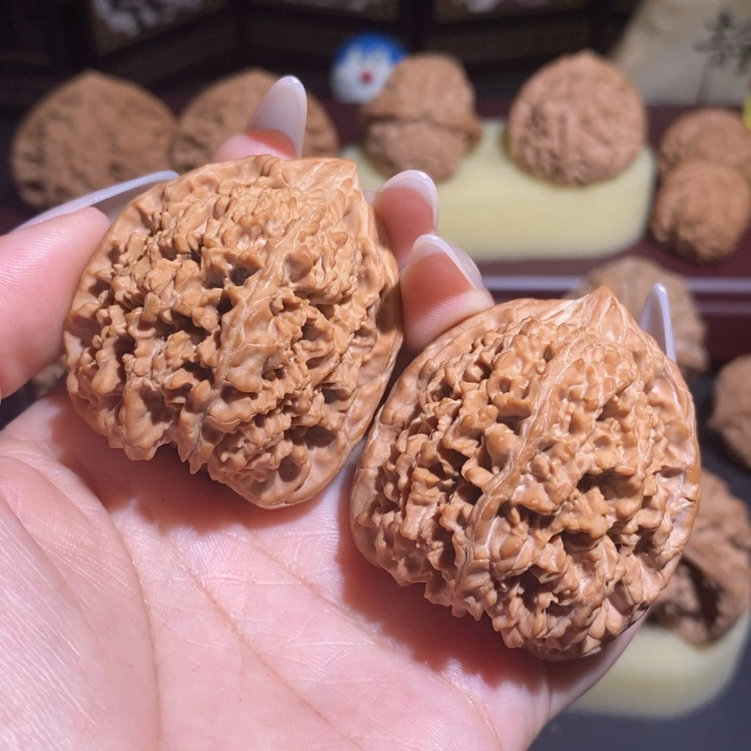 把件文玩核桃原桩全品满天星41