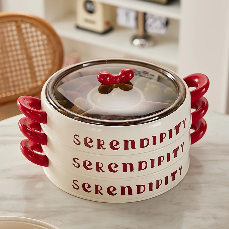 新年果盘客厅茶几家用沥水篮高颜值新款糖果盒好看的零食摆放盘NY