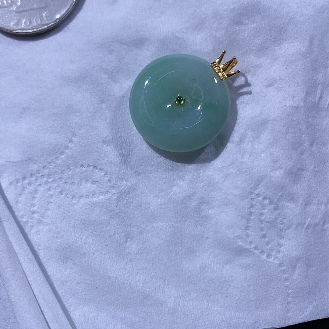 翡翠吊坠(不含链)未镶嵌