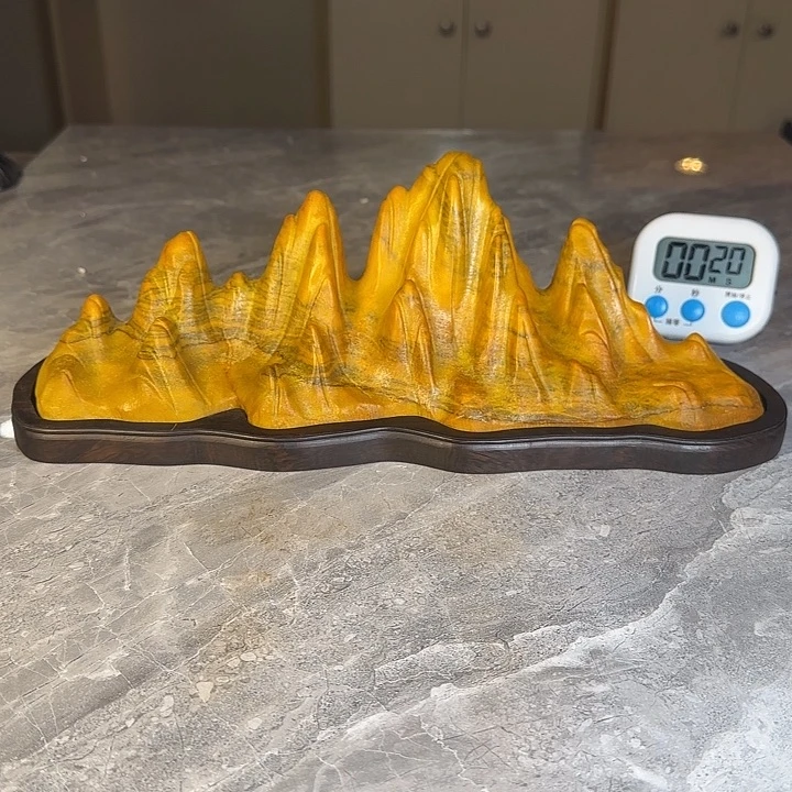 蓝***n奇石茶宠鱼缸文房摆件