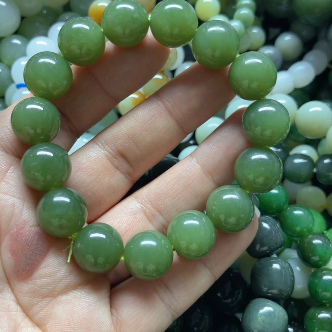 和田玉手链未镶嵌