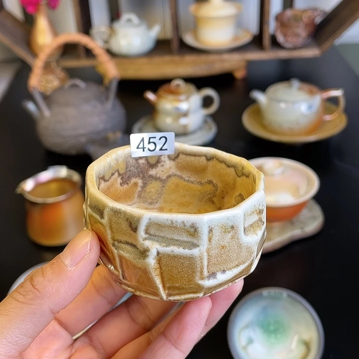 燃薪柴烧茶器主人杯