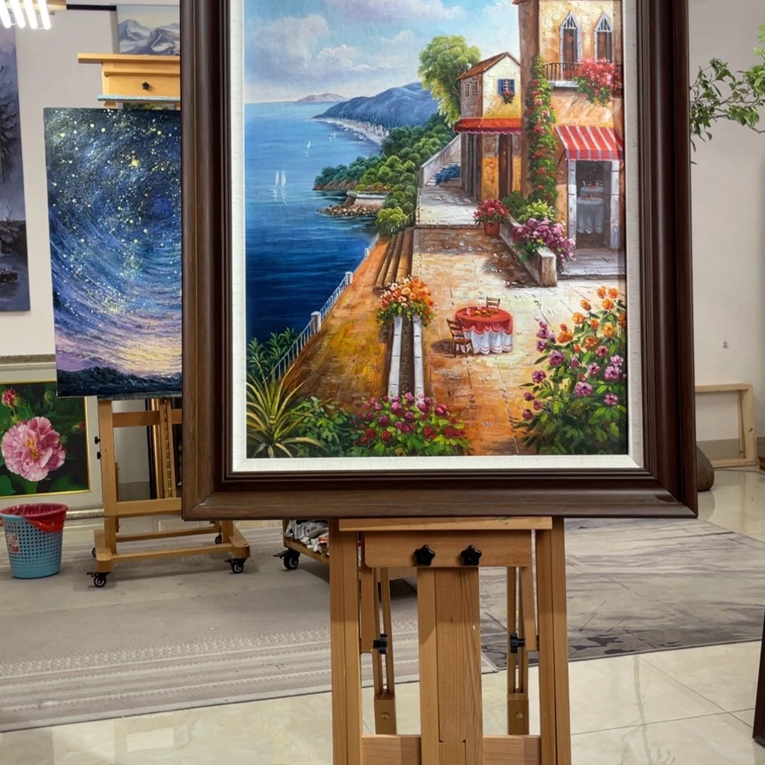 墨***城带灯款非常漂亮的作品