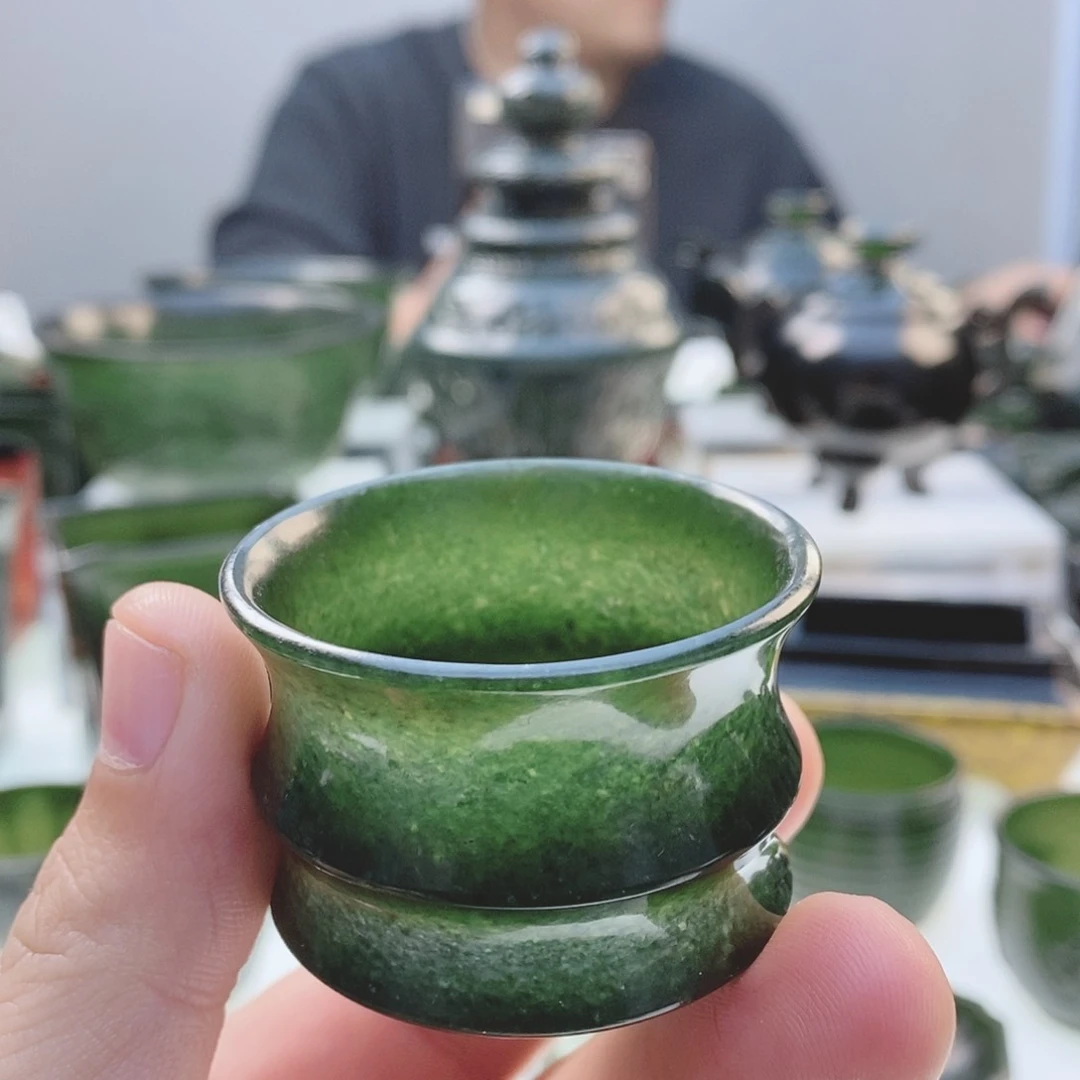 和田玉（青玉）把件未镶嵌