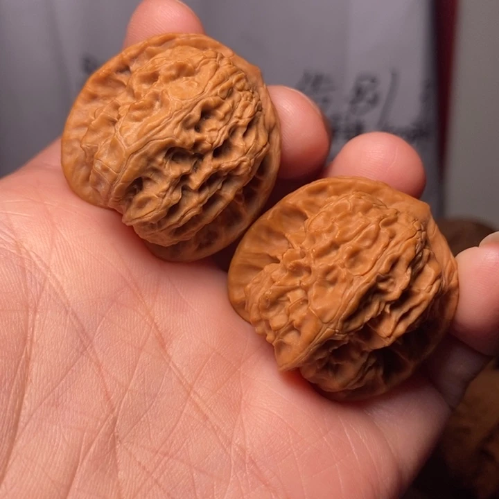 七***夜吊坠文玩核桃野狼