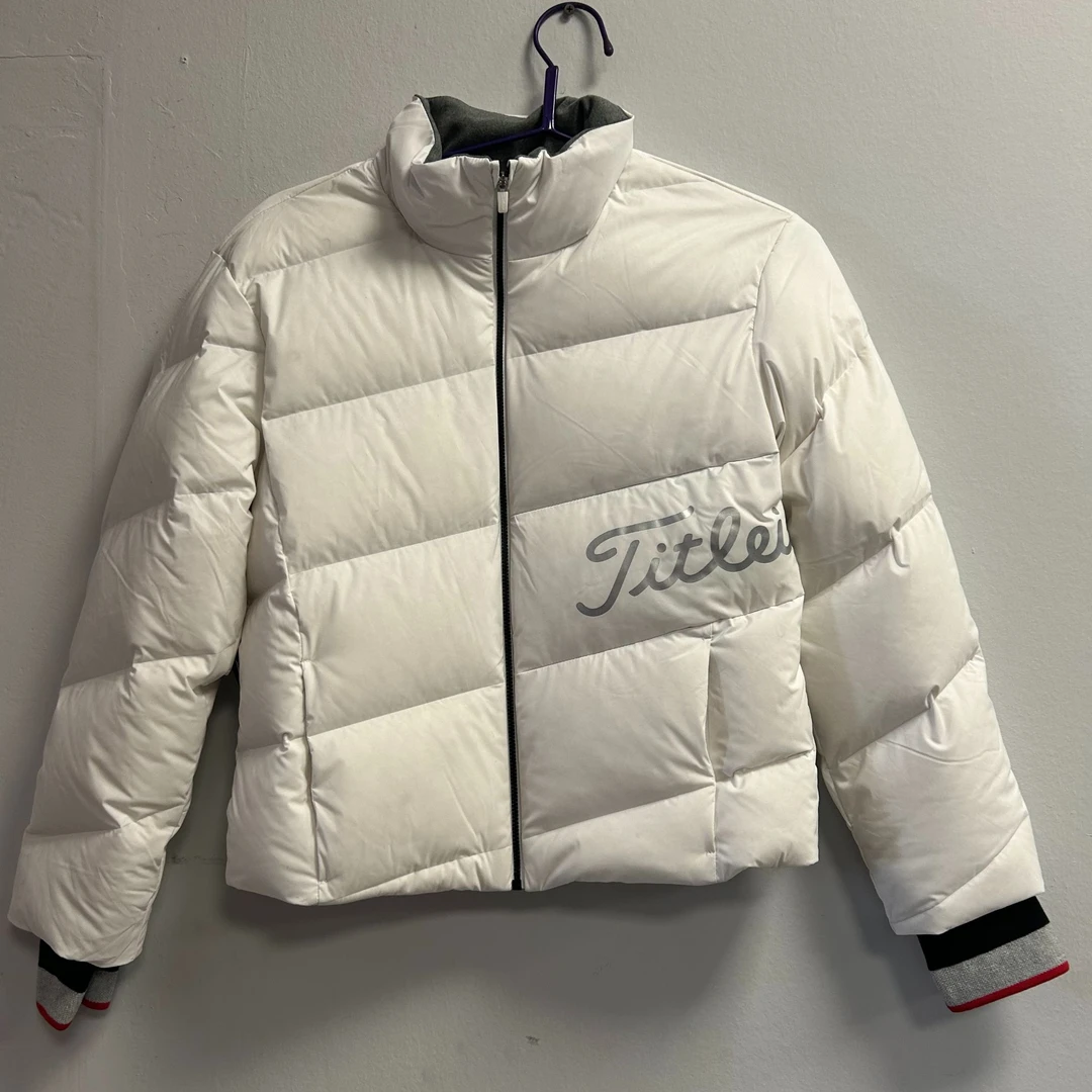 TIT女士冬款白色韩款羽绒服