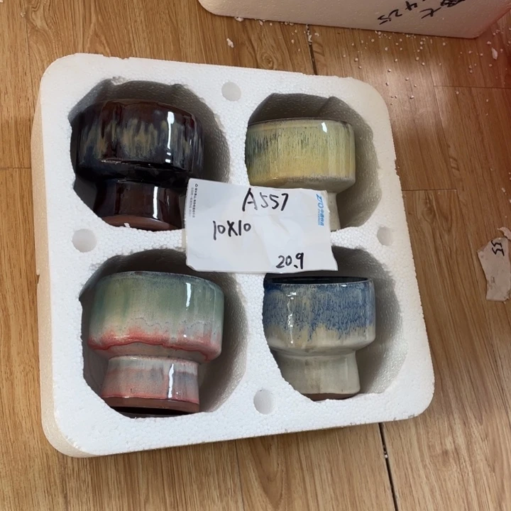 粗陶多肉花盆微瑕557