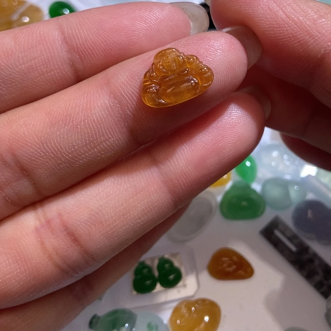 未镶嵌定制翡翠翡翠9.8/12.9/1.9