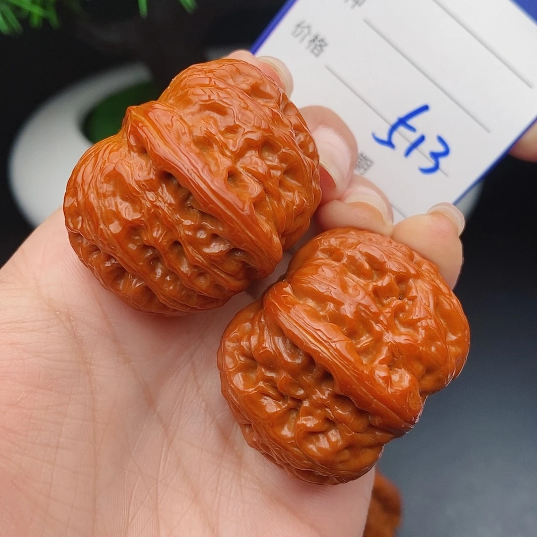 把件文玩核桃40元宝513