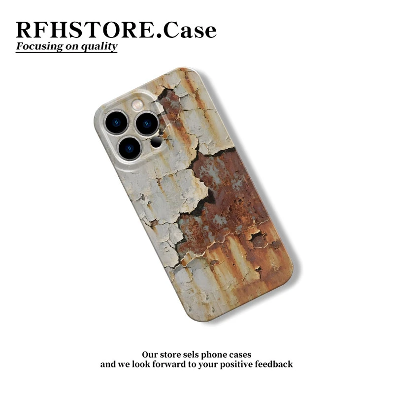 闪度侠生锈贴墙皮适用iPhone16菲林手机壳华为P70vivoppo小米新款