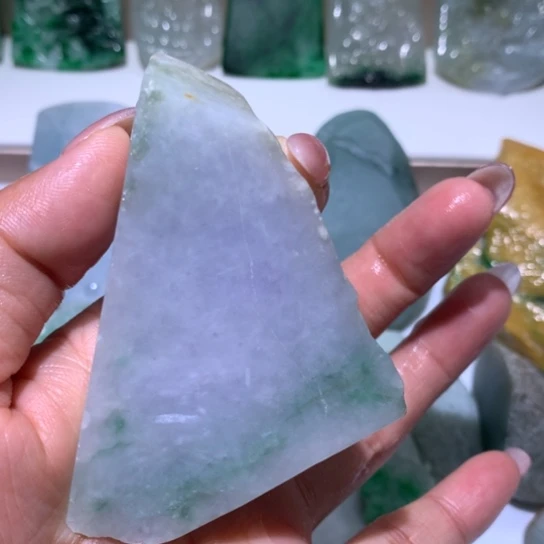 翡翠散珠翡翠边角料
