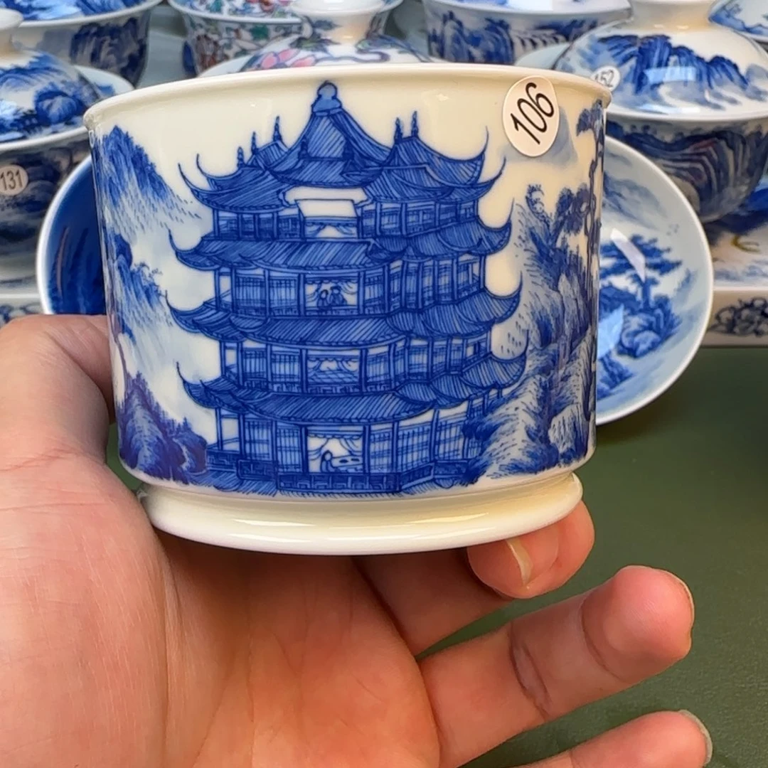 彦祖纯手工手绘茶具106