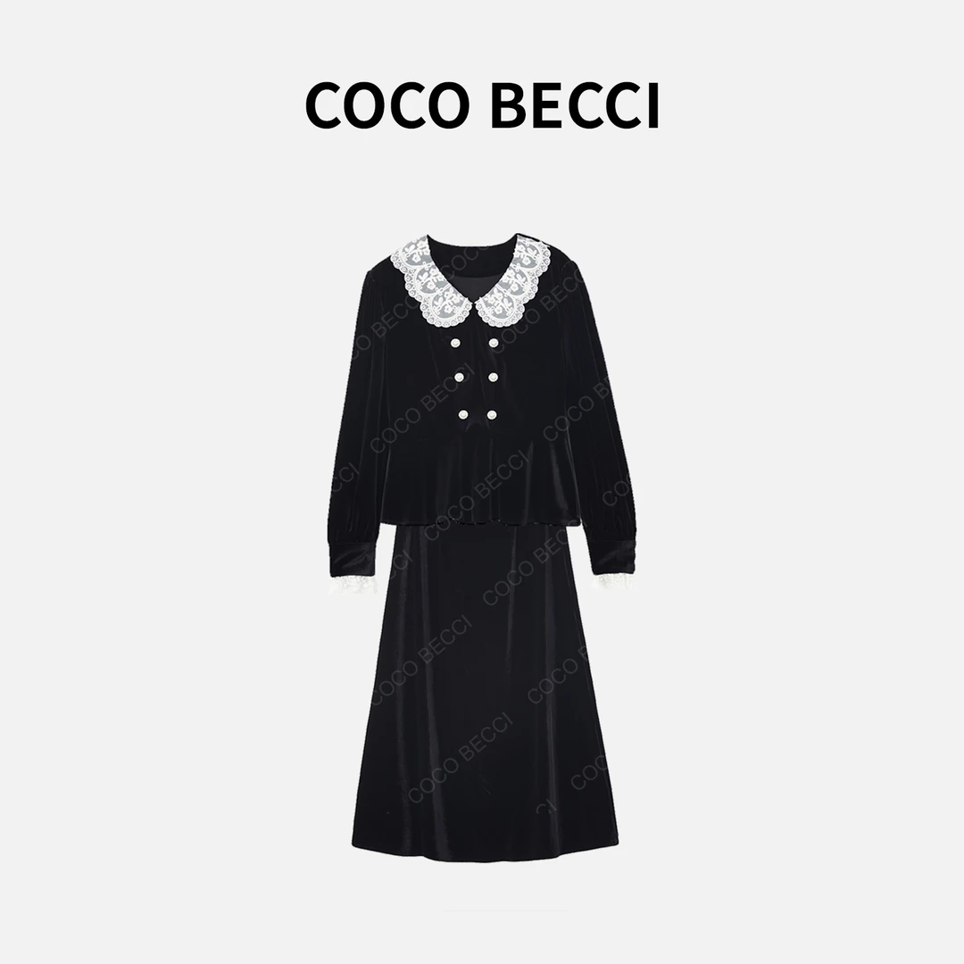 COCO BECCI【南洋千金】高级感独特绝美套装YT24YA540023