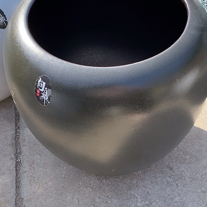 紫砂花盆内26高度36瑕疵苹果