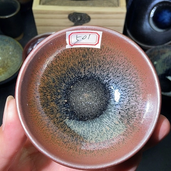 茶盏原矿原釉龙窑柴烧