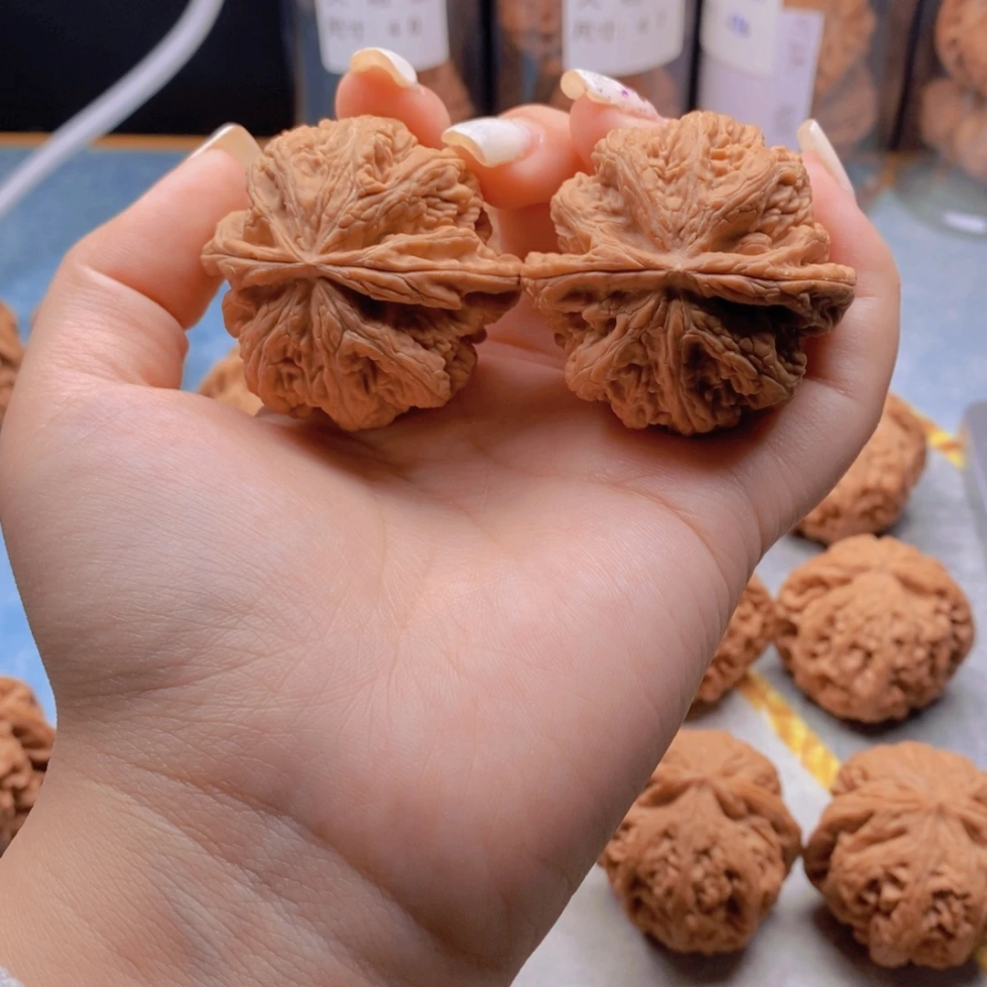 黑***8文玩核桃吊坠粗筋精品对45