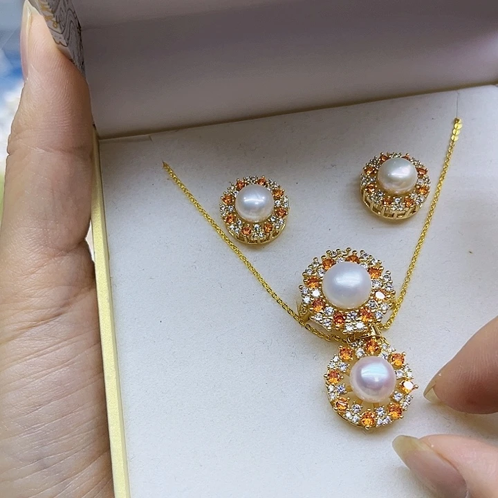 淡水珍珠未镶嵌颈饰