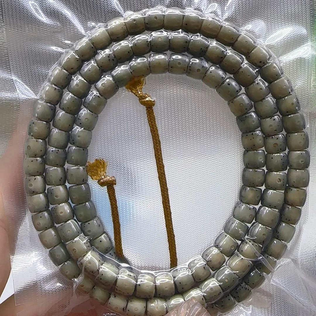 星月菩提手串19尽头大眼睛星月菩提65直切108