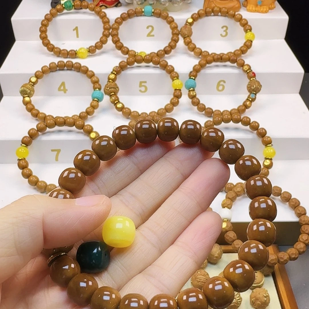 *****猴头核桃吊坠猴头手串