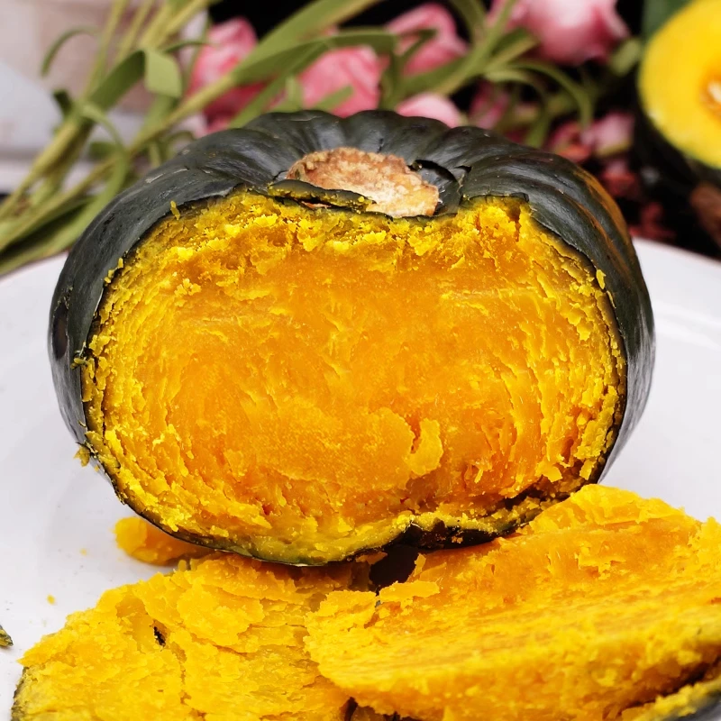 【现摘现发】正宗贝贝营养板栗味老南瓜粉糯干香甜宝宝辅食栗面包邮