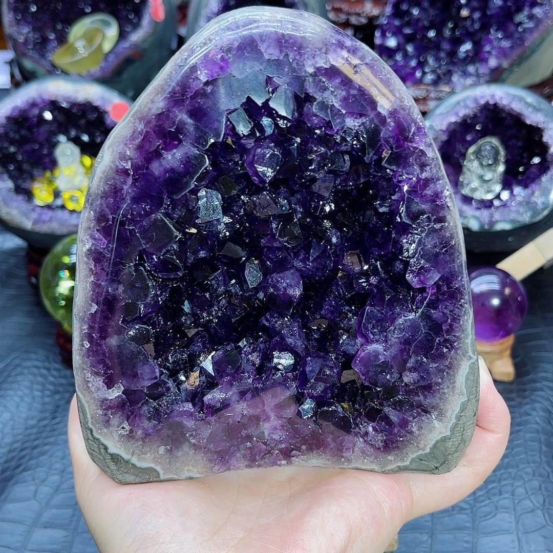 未镶嵌紫晶大型摆件（非配饰）