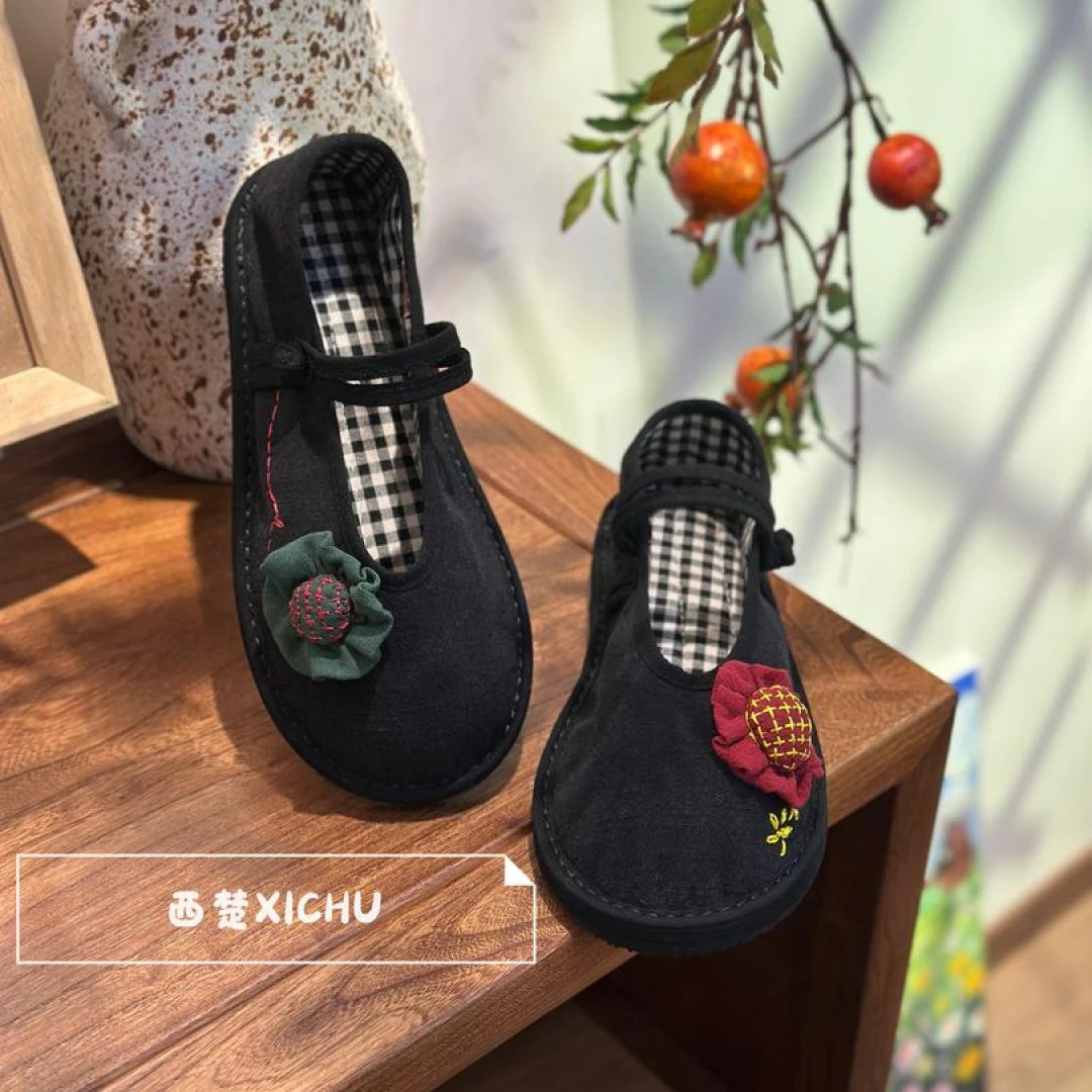 2025春款【向日葵】西楚XICHU国潮手工千层底布鞋