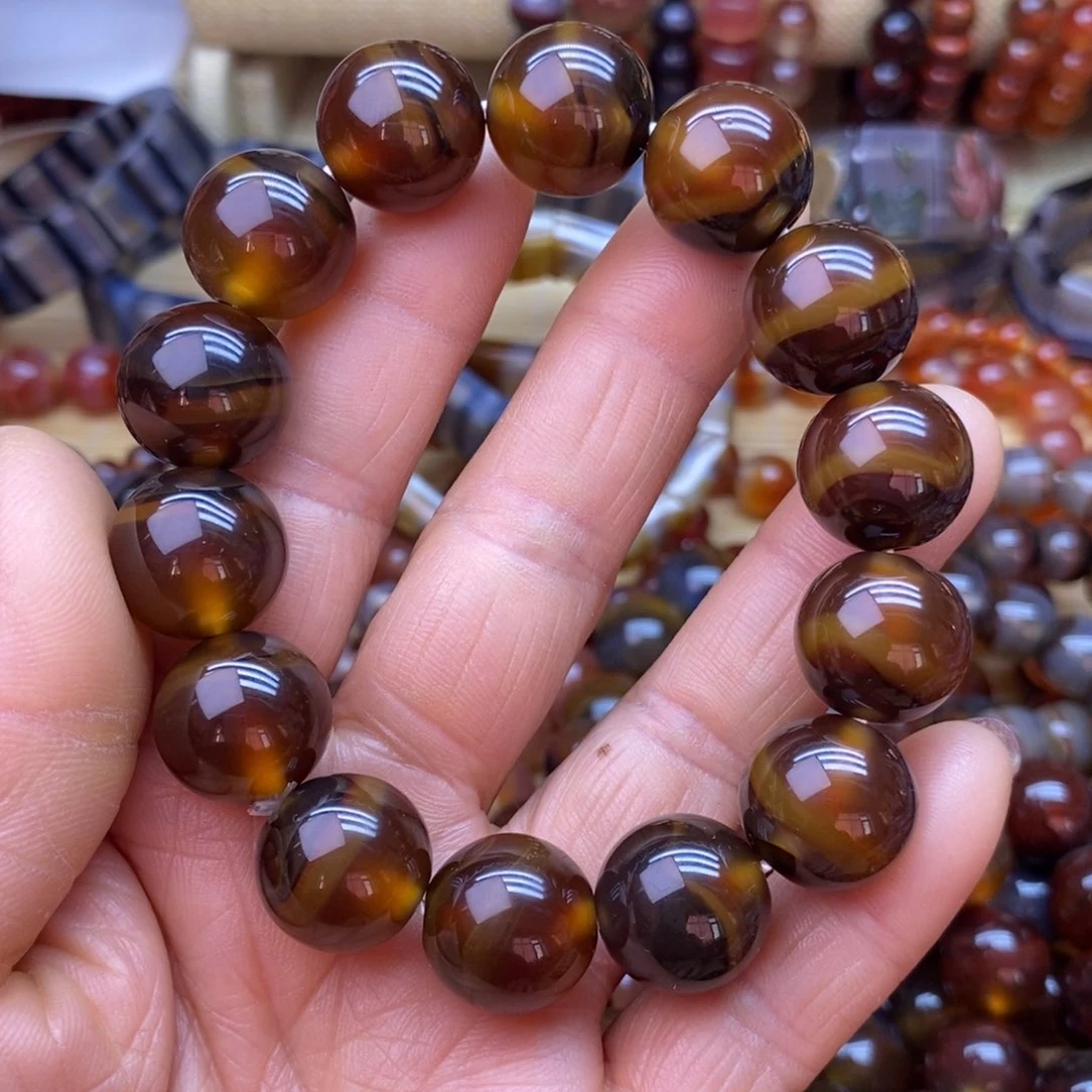 玛瑙/玉髓手链未镶嵌用****5