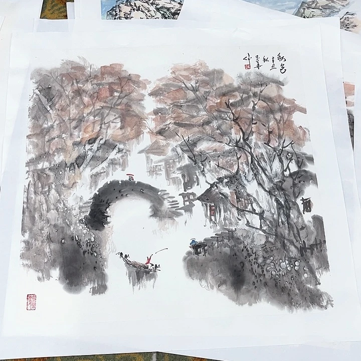 国画海*四尺斗方孙玉华