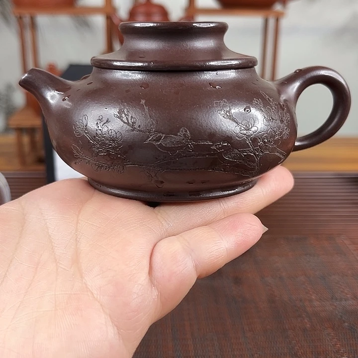 紫砂茶壶微瑕150毫升