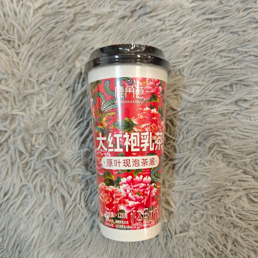 (8瓶)鹿角巷大红袍乳茶(奶茶固体饮料)