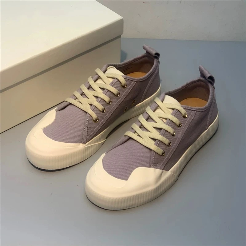 GershonBram “荷花”系列之休闲百搭帆布饼干休闲板鞋