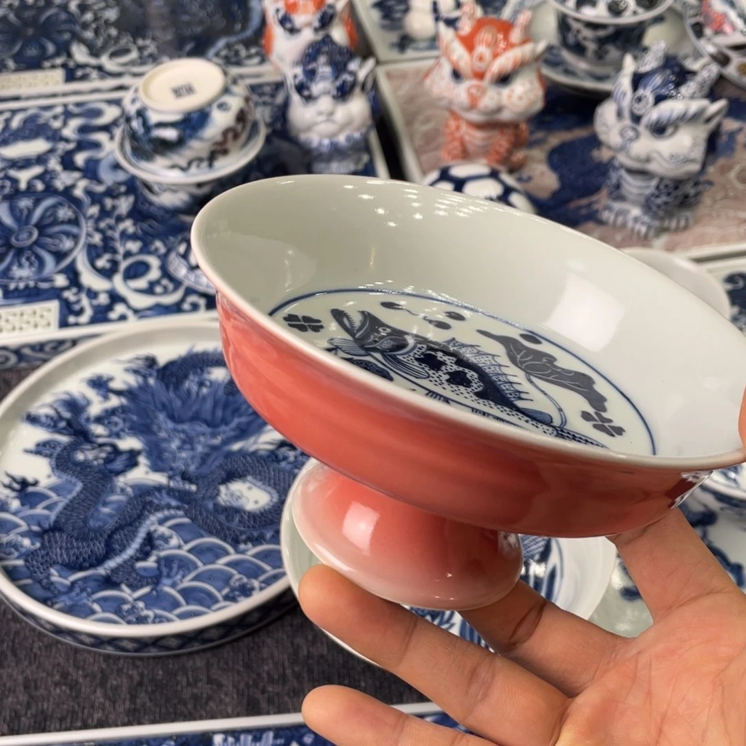 景德镇陶瓷手工手绘