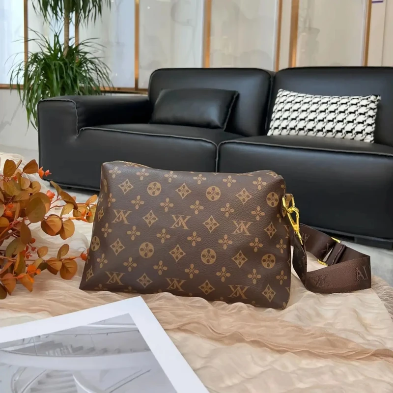 可爱风印花可折叠全包款斜挎包时尚轻奢托特包肩包