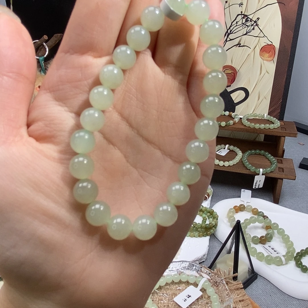和田玉（糖玉）未镶嵌手链