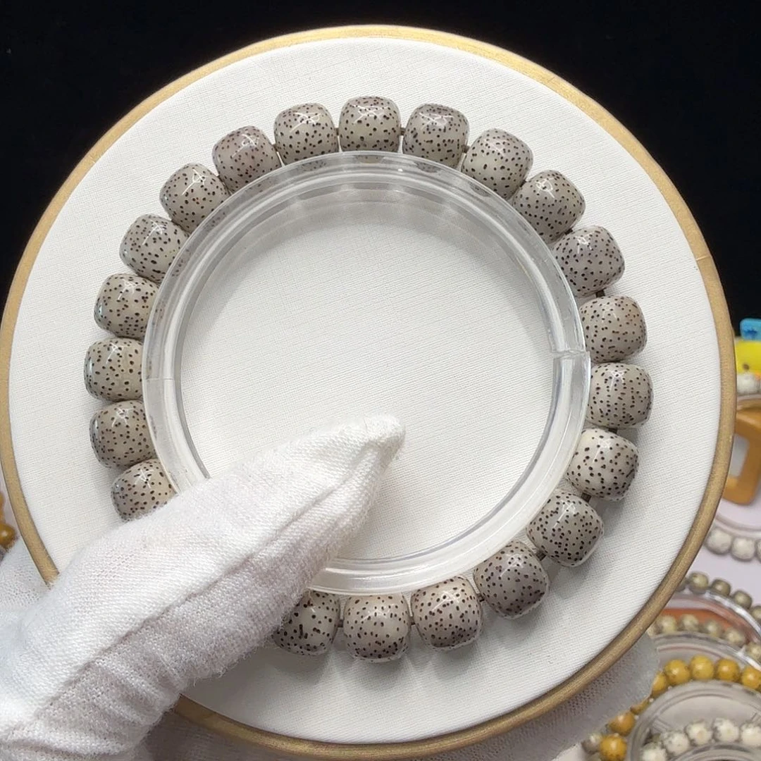 星月菩提吊坠灰糯冰