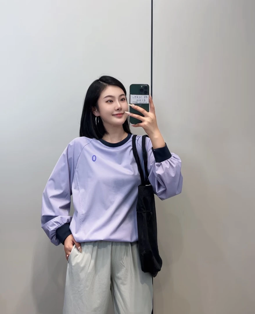 小0韩版撞色圆领衫，超有范儿！ JJ24370