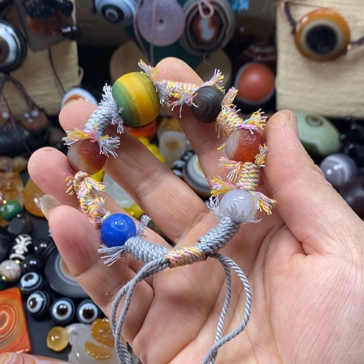 玛瑙/玉髓未镶嵌手链