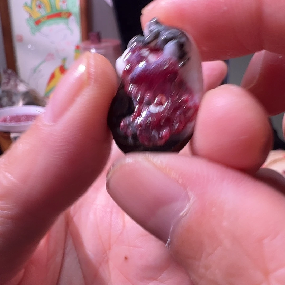 天然辰砂呱呱来财