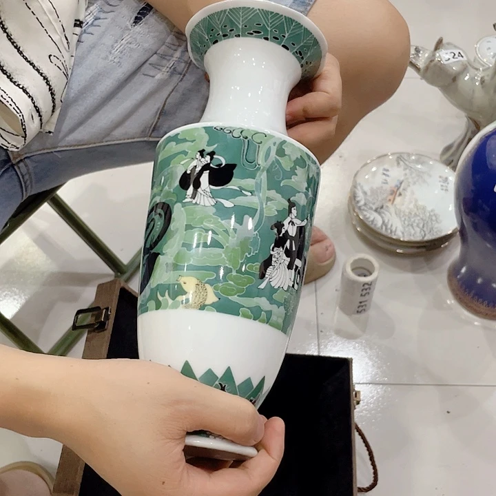 海***欧瓷片景德镇现代工艺品